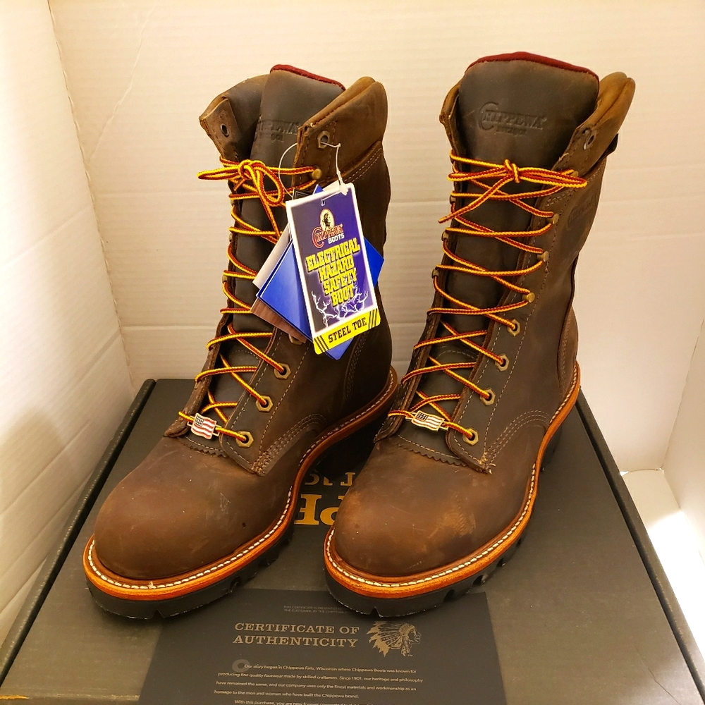 Chippewa SUPER LOGGERS new w/tags